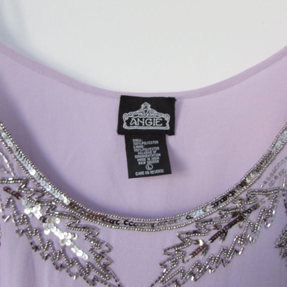 Angie Crop Top Lavender - Picture 3 of 14